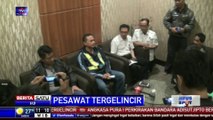 Evakuasi Pesawat Garuda Tergelincir Tunggu Peralatan dari Surabaya