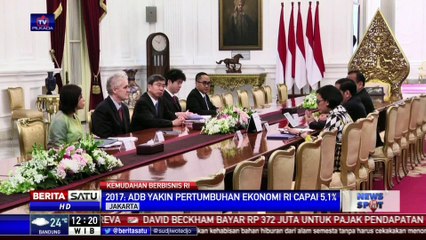 Presiden ADB: 2017, Pertumbuhan Ekonomi Indonesia Akan 5,1 Persen