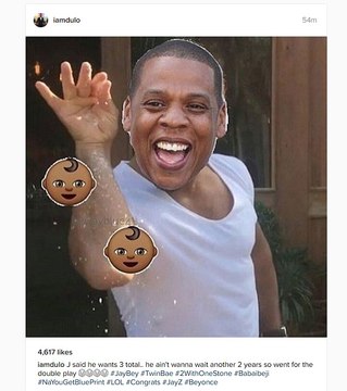 Beyonce pregnant with TWINS Jay-Z's wife reveals surprise baby news while putting her big bump
