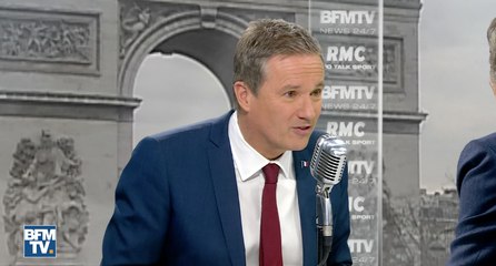 Nicolas Dupont-Aignan "n'a jamais caché" que sa femme soit son assistante parlementaire