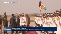 Le roi Mohammed VI en visite officielle au Soudan du Sud