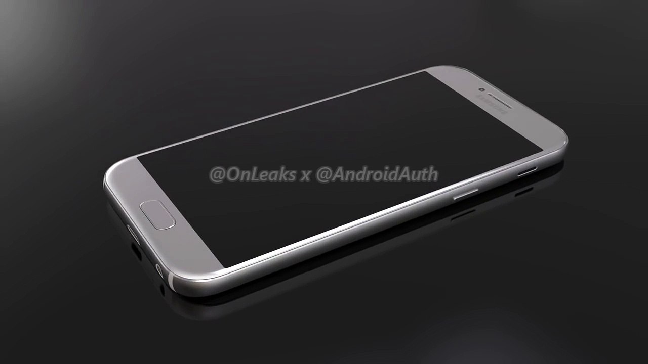 Exclusive Samsung Galaxy A5 2017 render video
