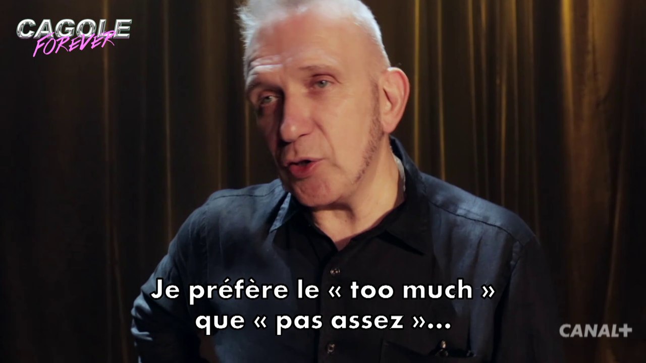 CAGOLE FOREVER - Jean-Paul Gaultier "Je ne suis attiré que par la vulgarité" (Extrait)