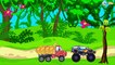 The Fire Truck Cartoon. Story about fire in the desert | Cartoons for kids 25 Episode