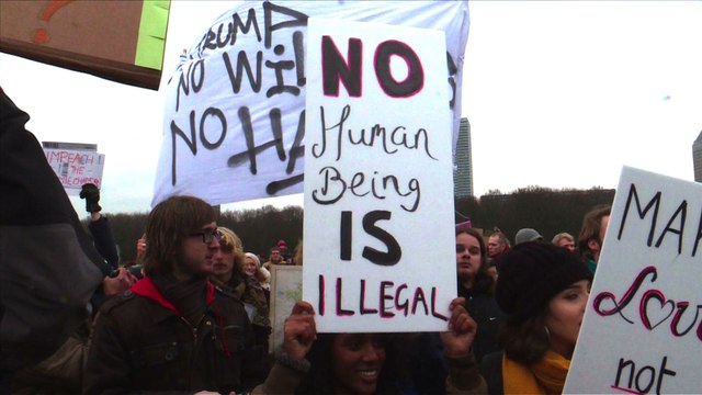 Pays-Bas: 2.000 personnes manifestent contre Trump à La Haye