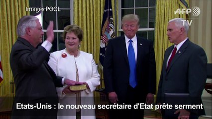 USA: l'ex-PDG d'ExxonMobil prend les rênes du département d'Etat