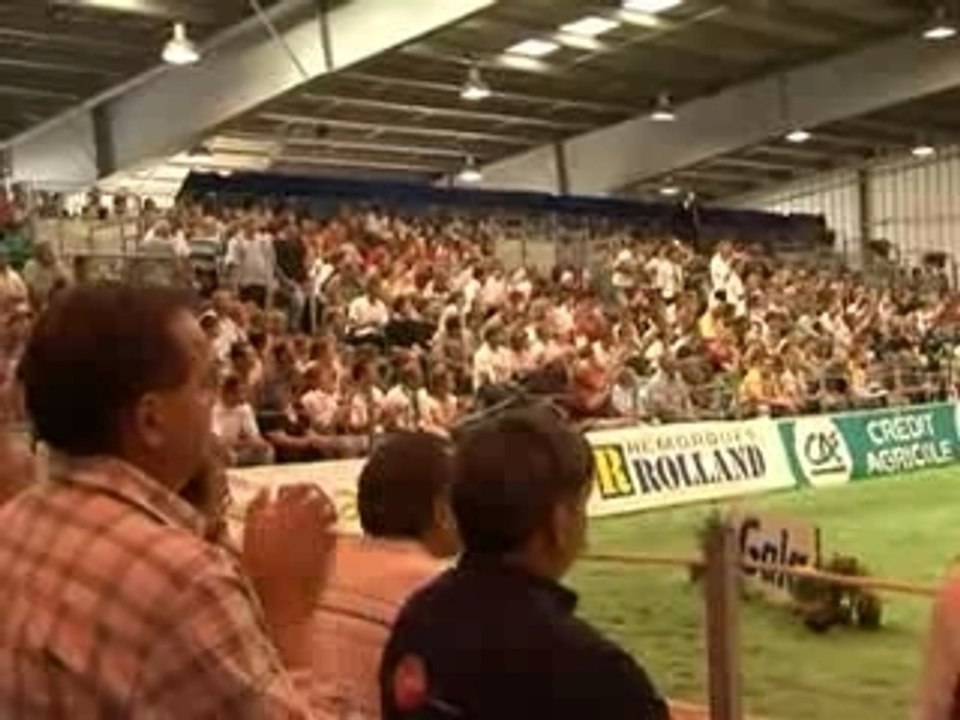 Boosté par l’ambiance du ring
