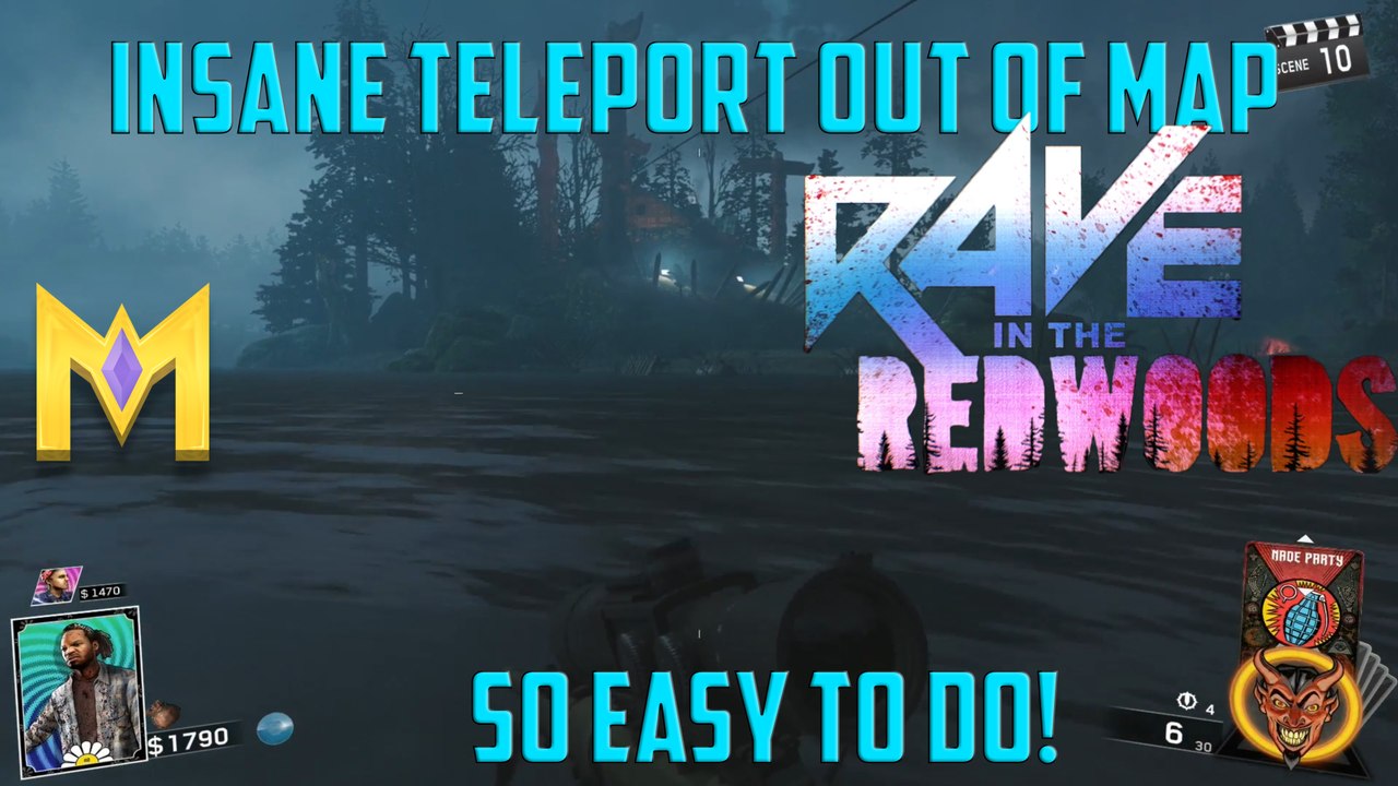 Rave In The Redwoods Glitches - *INSANE* Easy SOLO Teleport Out Of Map Glitch - WORKS EVERY TIME!