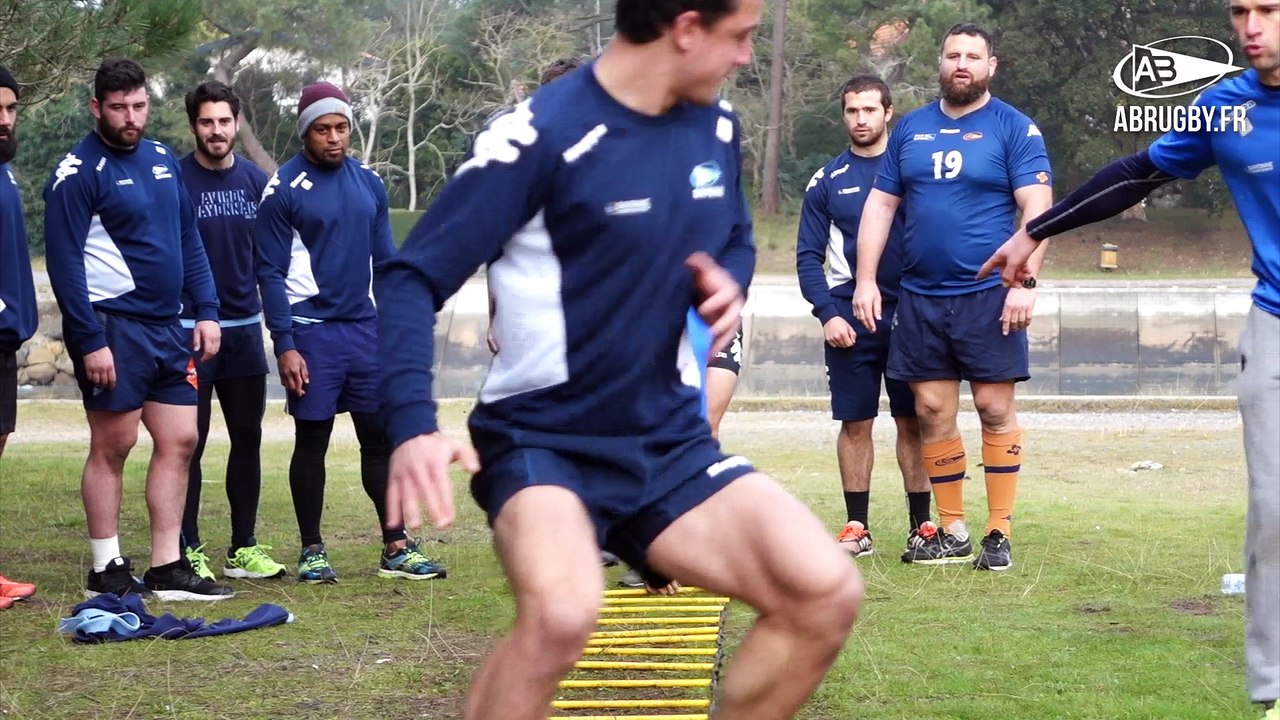 Entraînement au bord du lac d'Hossegor