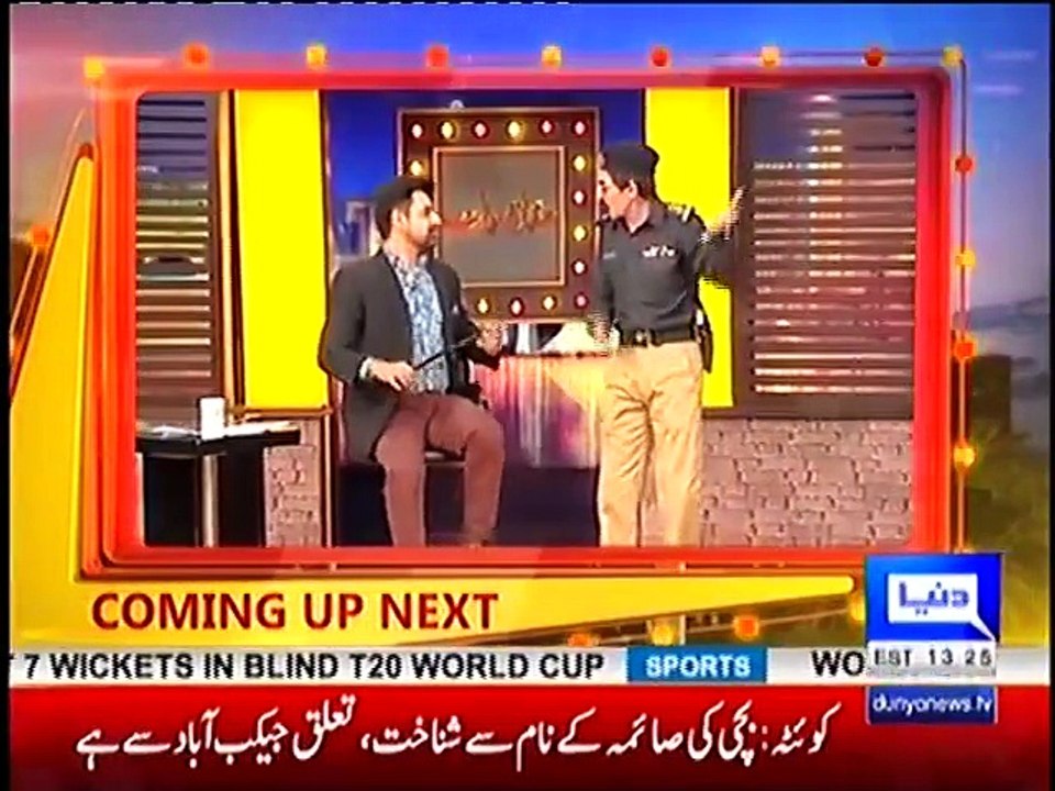 Mazaaq Raat 1 February 2017 - Guests Zhalay Sarhadi and Basit Ali