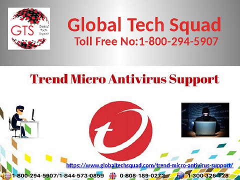 Support Trend Micro Antivirus | Toll Free: 1-800-294-5907 (US)