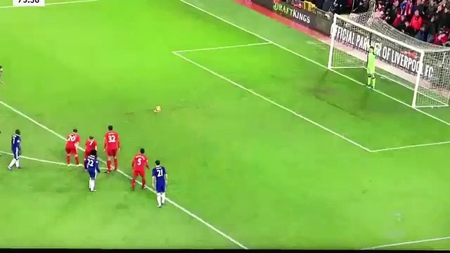 Le portier belge a détourné le tir au but de Diego Costa