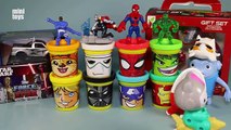 Marvel Star Wars Play Doh Can Heads Surprise Learn Colours Kinder Joy Avengers Cars Hello Kitty Toys