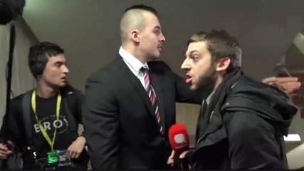 Un journaliste de « Quotidien » violemment expulsé lors d’une visite de Marine Le Pen au Salon des entrepreneurs.