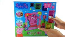 RARE Peppa Pig Aquabeads: PIXEL ART Playset - Peppa Pig Beados - Perler Bead Tutorial