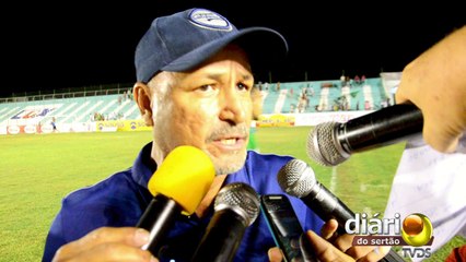 Técnico do Sousa fala após derrota para o Internacional