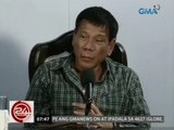24 Oras: Pahayag ni Duterte kaugnay sa media killings, umani ng batikos sa loob at labas ng bansa