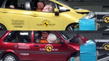 VÍDEO: crash test del 20 aniversario Euro Ncap