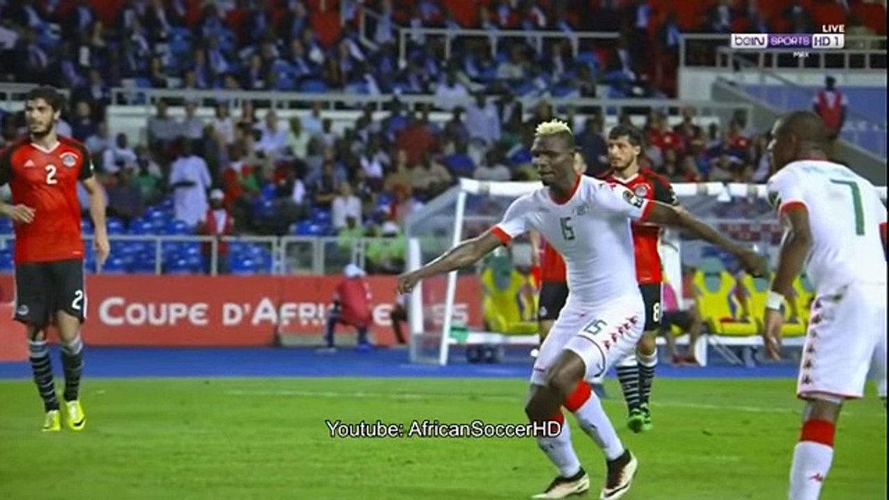 اهداف - ملخص مباراه مصر وبوركينا فاسو 1-1 ركلات الجزاء (4-3) كأس أمم افريقيا (1_2_2017) شاشه كامله