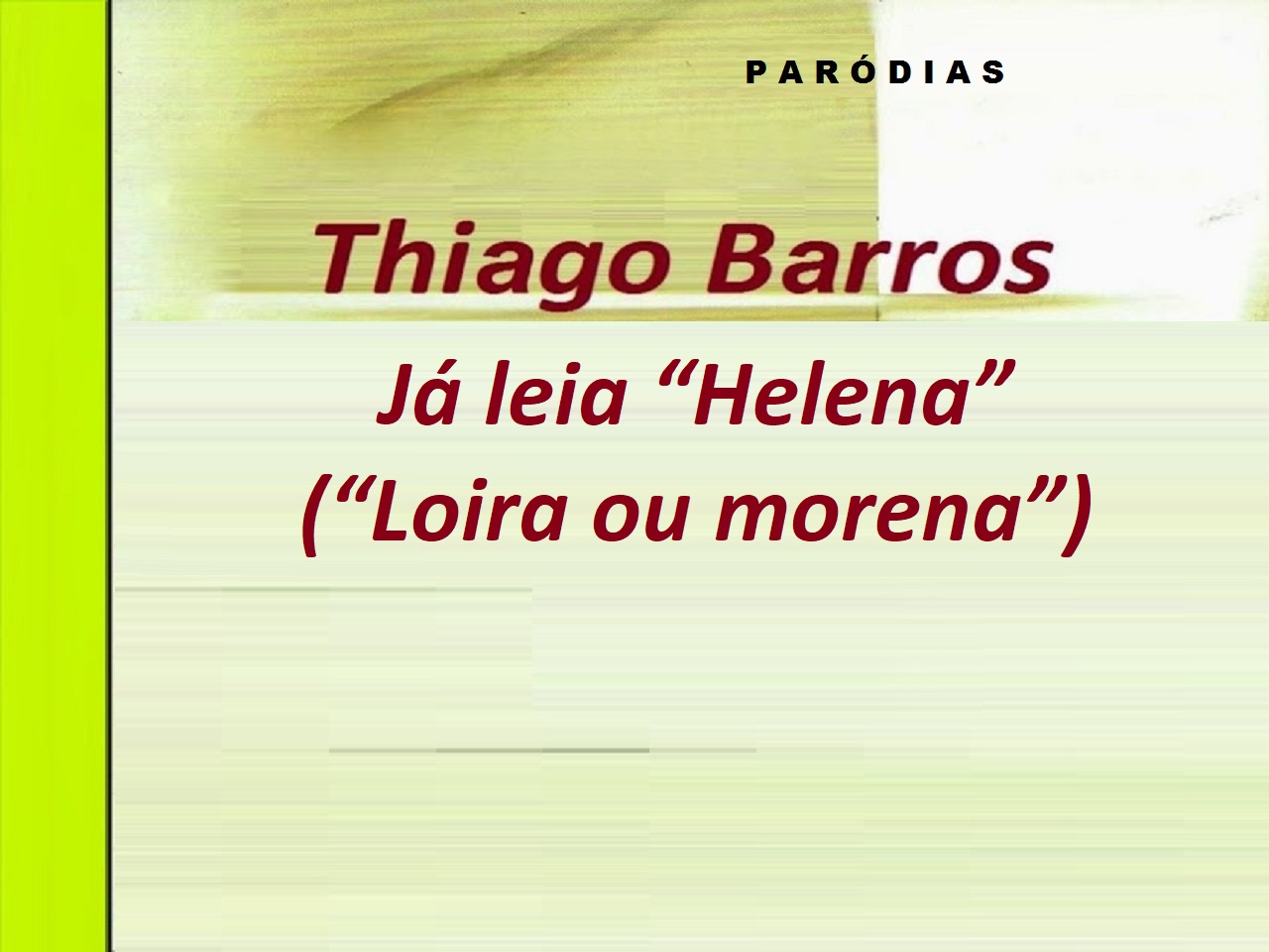 Paródias