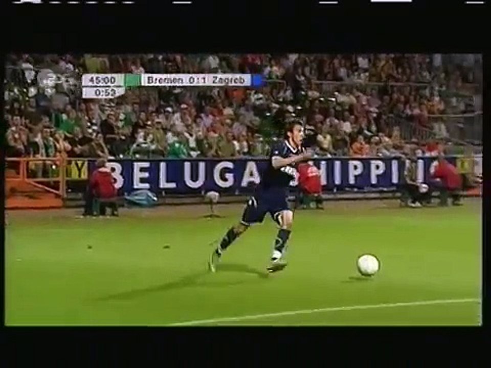 15.08.2007 - 2007-2008 UEFA Champions League 3rd Qualifying Round 1st Leg SV Werder Bremen 2-1 GNK Dinamo Zagreb