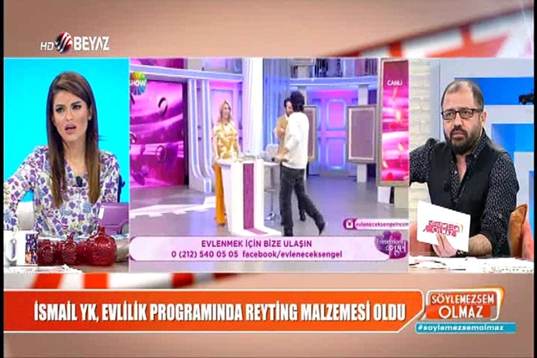 İsmail Yk, evlilik programında reyting malzemesi oldu