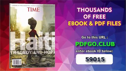 Haiti_ Tragedy And Hope