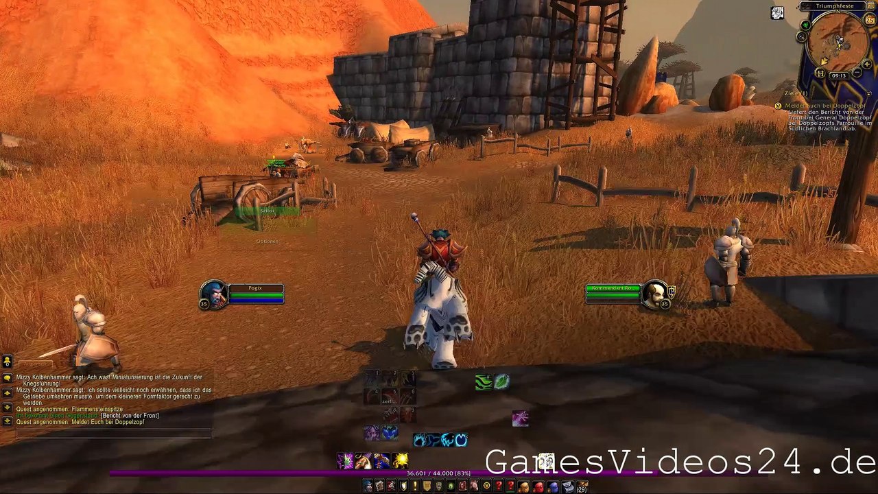 World of Warcraft Quest: Meldet Euch bei Doppelzopf