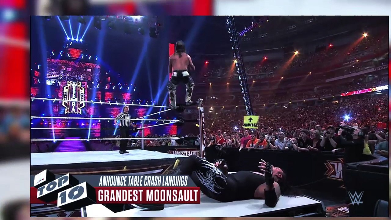 wwe - Top10 table crashes
