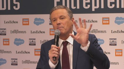 "Je récompenserai le travail" - Nicolas Dupont-Aignan - Debout La France - Salon des Entrepreneurs