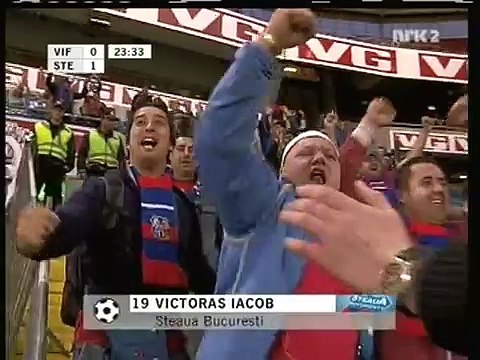 15.09.2005 - 2005-2006 UEFA Cup 1st Round 1st Leg Valerenga IF 0-3 Steaua Bükreş