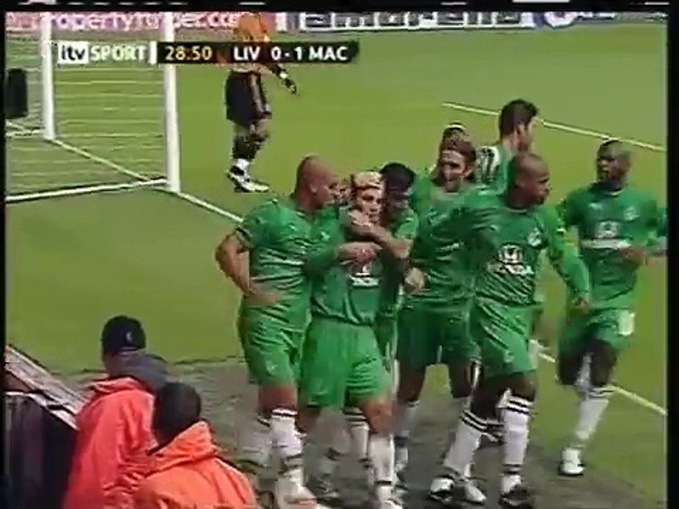 09.08.2006 - 2006-2007 UEFA Champions League 3rd Qualifying Round 1st Leg Liverpool 2-1 Maccabi Haifa