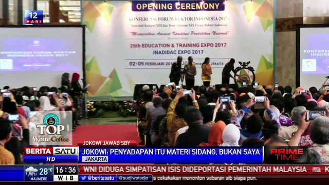 Jokowi Minta SBY Klarifikasi Soal Penyadapan ke Ahok