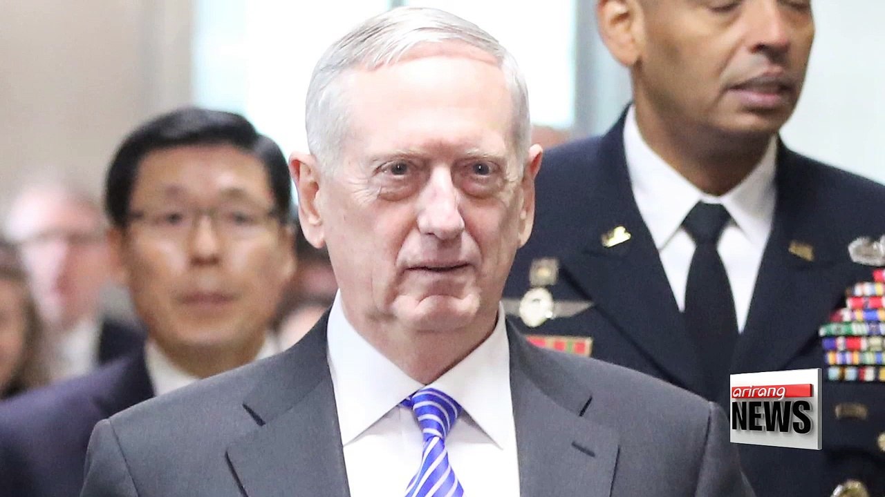 U.S. defense chief James Mattis visits Seoul