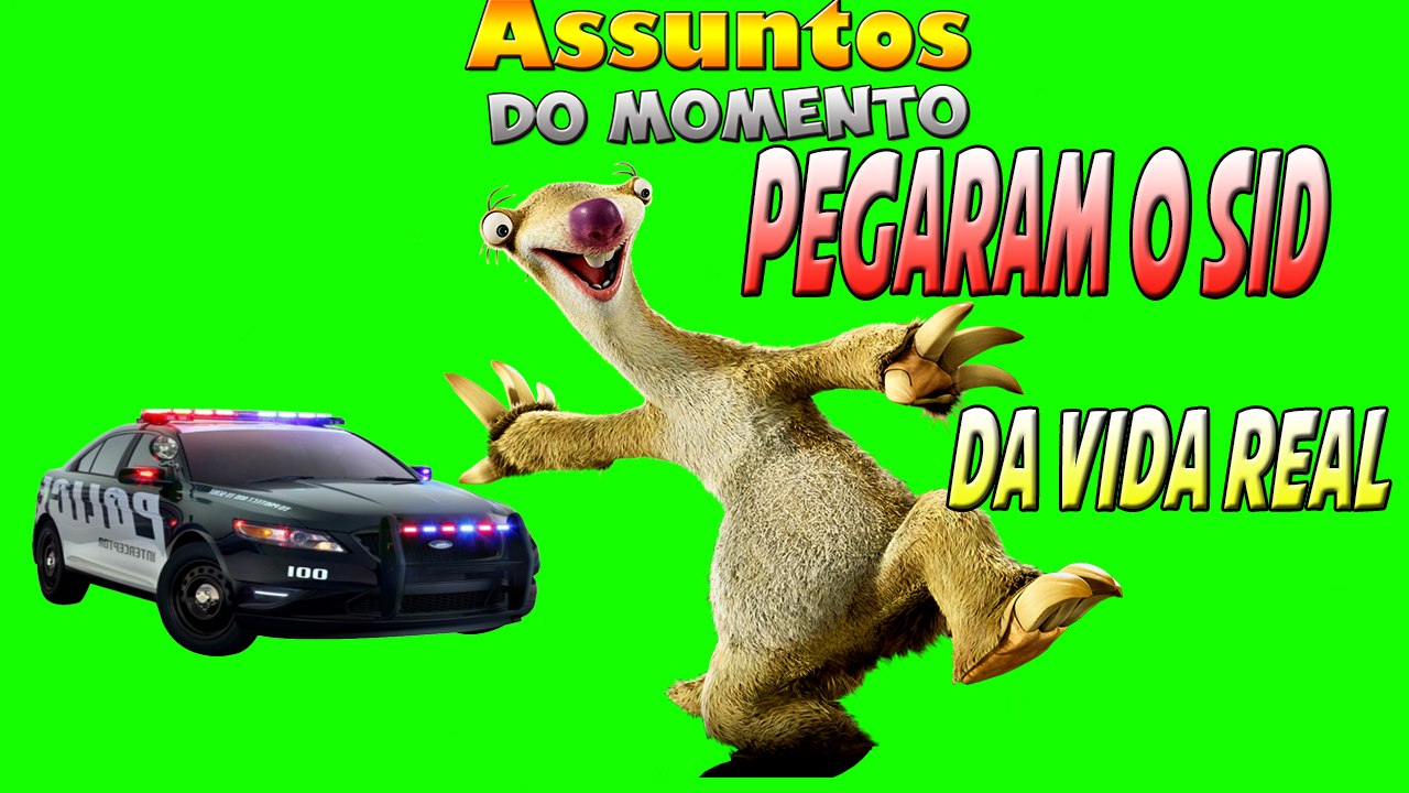 A era do Gelo Pegaram o Sid da vida real