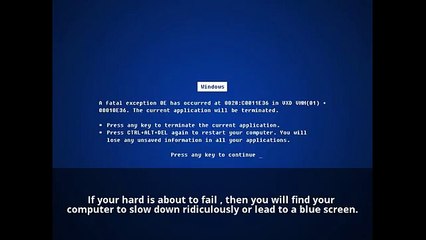 5 Signs And Symptoms Of A Failing Hard Drive