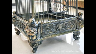 The Interior Gallery Reviews | Victorian Bronze Birdcage