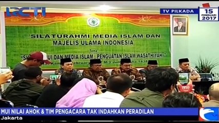 MUI Sesalkan Sikap Ahok