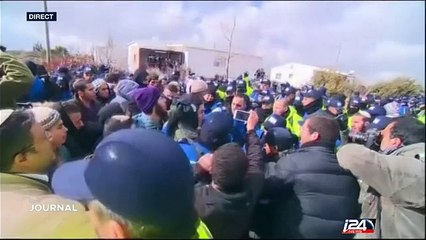 Evacuation d'Amona - Le Journal du Midi - Partie 1 - 02/02/2017