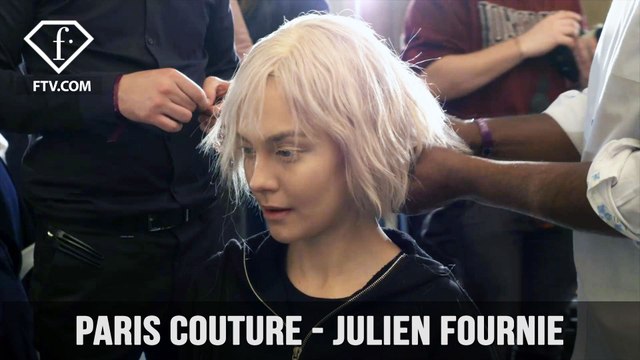 Paris Haute Couture S/S 17 - Julien Fournie Hairstyle | FTV.com