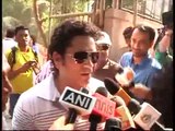 Sachin Tendulkar and his wife Anjali Come To Vote For Maharasta Election in mumbai