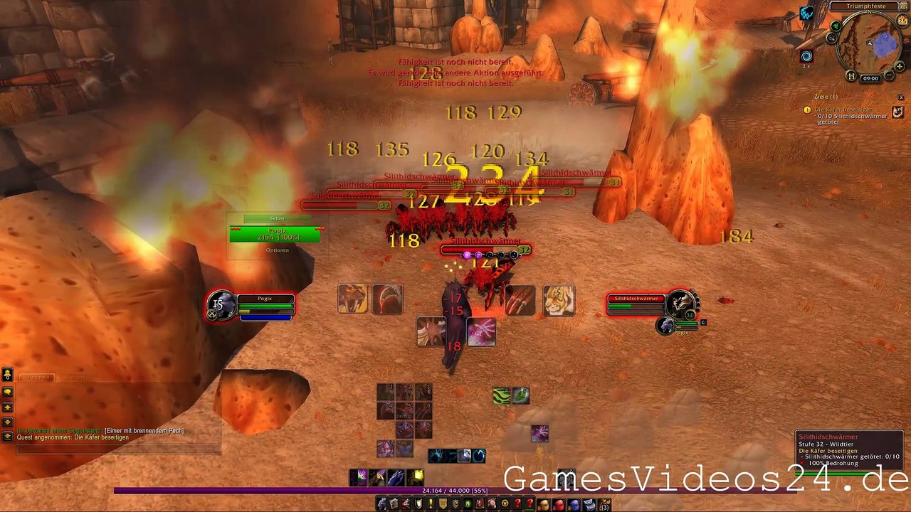 World of Warcraft Quest: Die Käfer beseitigen