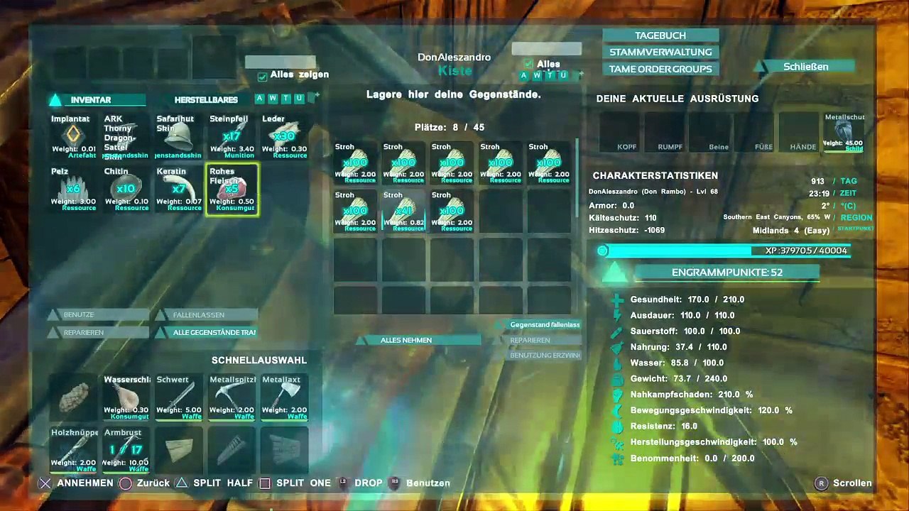 DonAleszandro ARK Survival Evolved : ««-Überleben auf der ARK mit Don Rambo-»» (839)