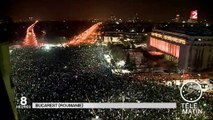 Roumanie : premières manifestations depuis la fin du communisme