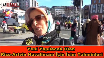 Havalimanı İçin İsim Tahminleri