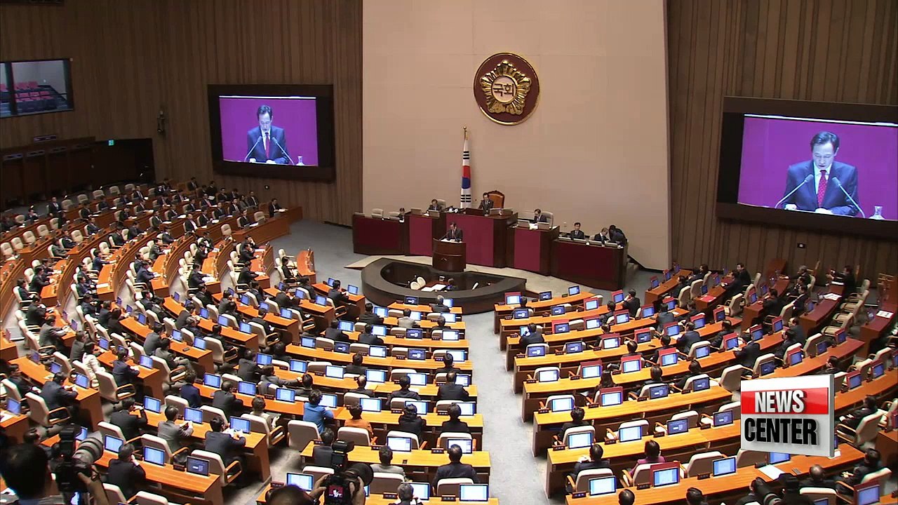 Main opposition Democratic Party of Korea's floor leader urges overhaul of conglomerates, prosecution and media