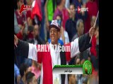 شاهد مسخرة رقص مدحت شلبي على الهوا على بشرة خير بعد مباراة مصر وبوركينا