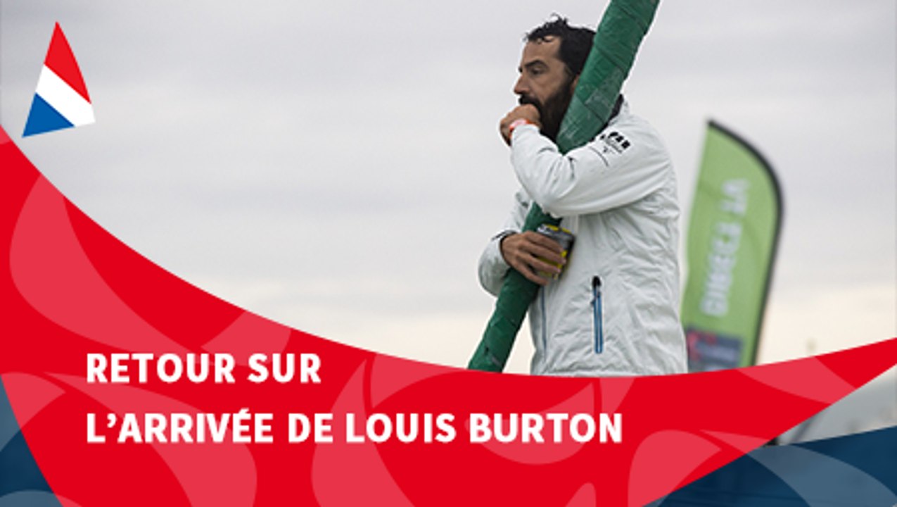J88 : L'arrivée de Louis Burton aux Sables d'Olonne / Vendée Globe
