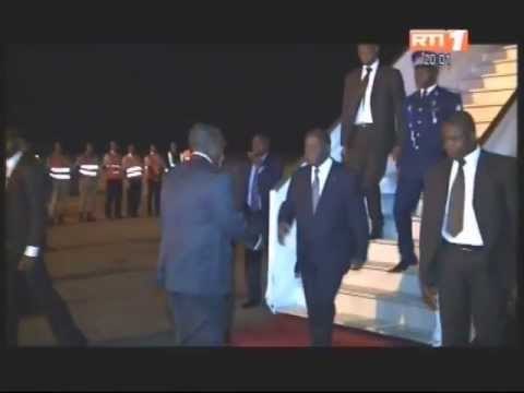 Le Président Ouattara a regagné Abidjan après avoir participé au 14e sommet de la Francophonie