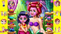 Disney Princess Ariel Game ❖ Princess Ariel & Baby girl Makeover ❖ Cartoons For Children in English